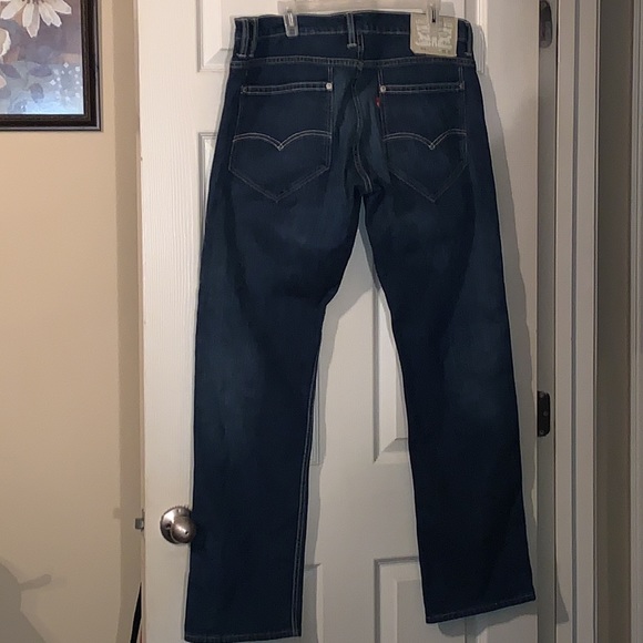 💙MEN’S 514 LEVI’S STRAIGHT FIT BLUE JEANS 👖💙 - Picture 3 of 17